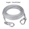 Steel Dog Leash Dog Rope For Big Dog Dog German Shepherd Durable Dog Harness Pet Traction Rope