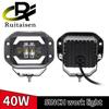 5Inch Spotlight Flush Mount LED Work Light Bar Hi/low Beam Off Road 4X4 ATV for Niva Lada Car 12-24V LED Pods Driving Fog Lights