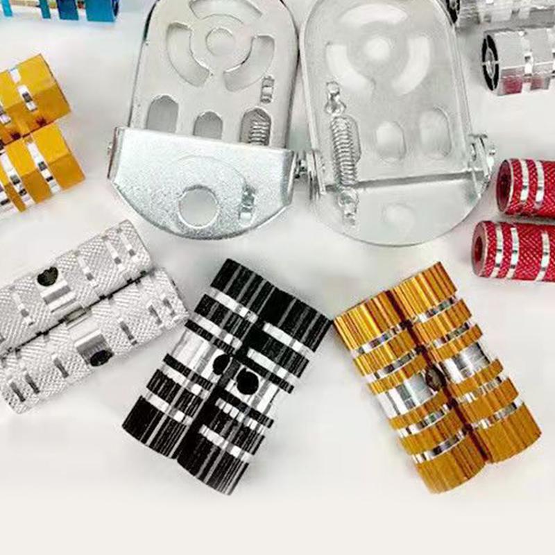 2 шт. алюминиевые педали M Tb для велосипеда, нескользящие передние и задние подножки для велосипеда, подставка для ног, педали, аксессуары для велосипеда