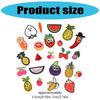 23 Pcs Banana Sewing Patches Strawberry Applique Patches Embroidered Patches Fruit Iron On Patches Repair Patches