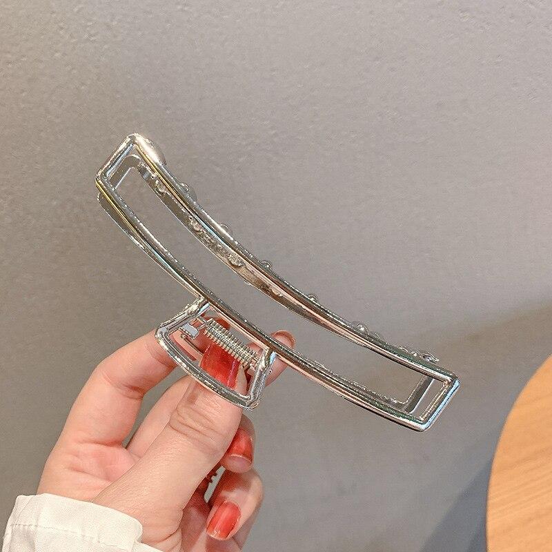 Модная металлическая заколка для волос с геометрическим рисунком, бабочка, винтажная элегантная заколка для волос, зажим для волос для девочек, головные уборы, женские аксессуары для волос