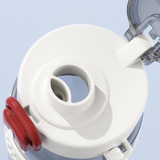 Бутылка для воды 850 мл с соломинкой Мотивационные бутылки для воды без BPA Герметичная спортивная бутылка для воды для мужчин и женщин Тренажерный зал Фитнес Открытый