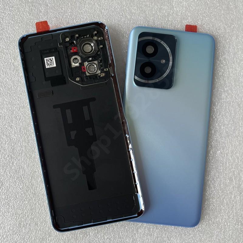 Новая задняя крышка из закаленного стекла для Honor 100 5G, задняя крышка, дверной корпус + крышка вспышки + объектив камеры