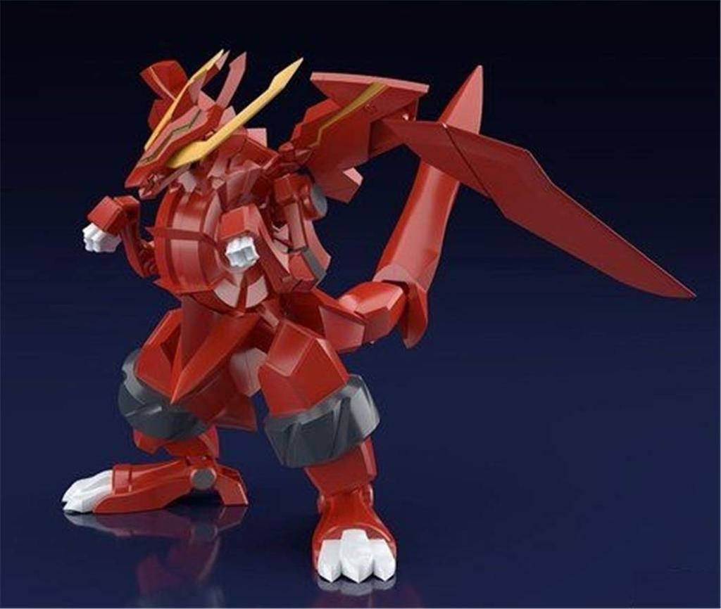 Super Minipla GEAR Warrior Dendoh Full Armor Dendoh Option Parts & Gatling Boar & Dragon Flare Set (Candy Online Shop Exclusive)