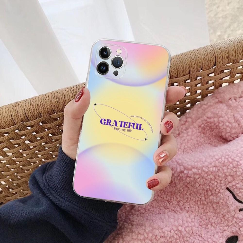 Чехол для телефона 'Аура Цитаты' для iPhone 15 14 11 12 13 Mini Pro XS Max Чехол 6 7 8 Plus X XR SE 2020 Funda Shell
