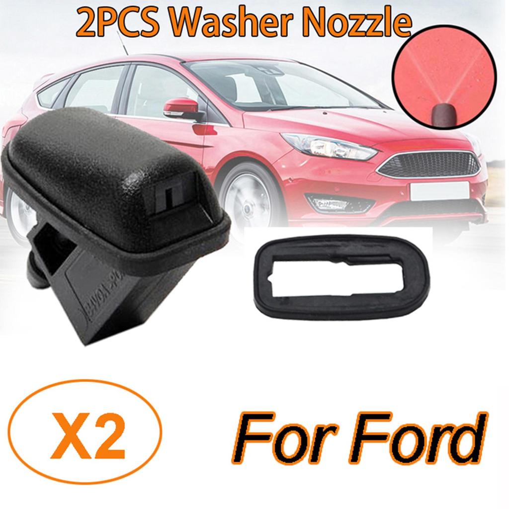 2X переднее лобовое стекло омыватель форсунок распылитель для Ford Focus Mondeo Galaxy C-max Fiesta KA Fusion OE #BM5117666AB