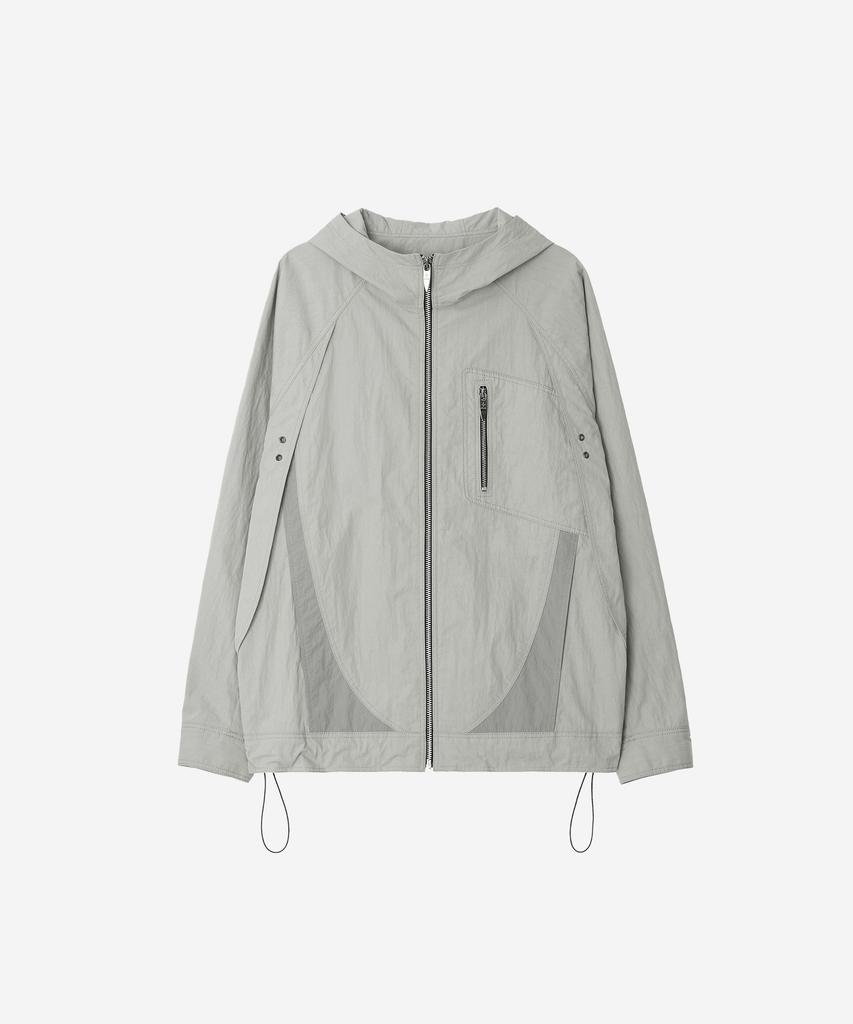 Blr Arc Panel Windbreaker Jacket Beige