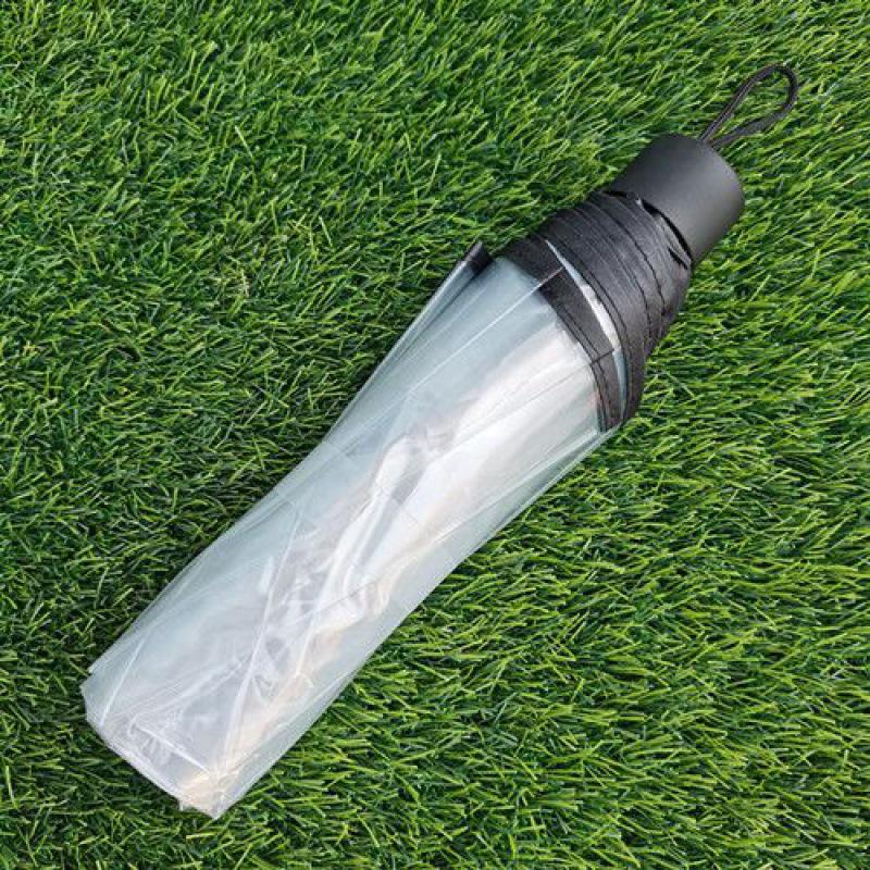 Автоматический складной прозрачный зонт: Компактный и стильный для мужчин, женщин и студентов (Стиль Мори)