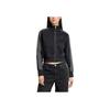 Adidas Womens Adicolor Denim Track Top True Black Denim Women Streetwear JD3110