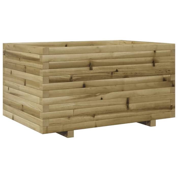 VidaXL Planter 90x60x49.5 Cm Impregnated Pine Wood, Outdoor Planter, Flower Box, Plant Box, Planter Box of 847387
