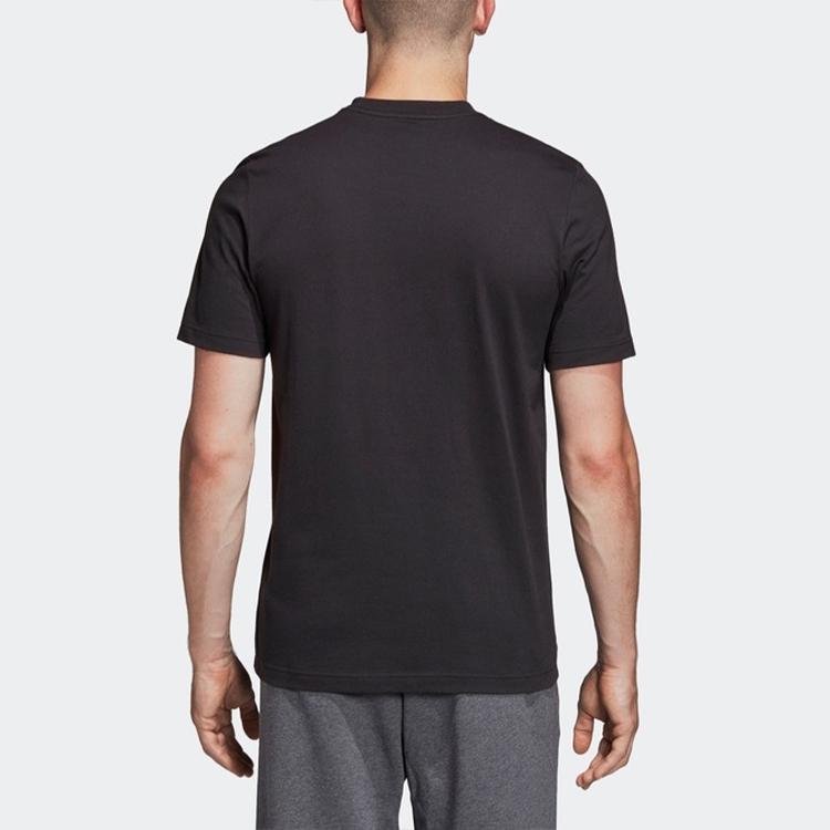 Adidas T Shirt Men's Black (Unisex) T-Shirts DU0404