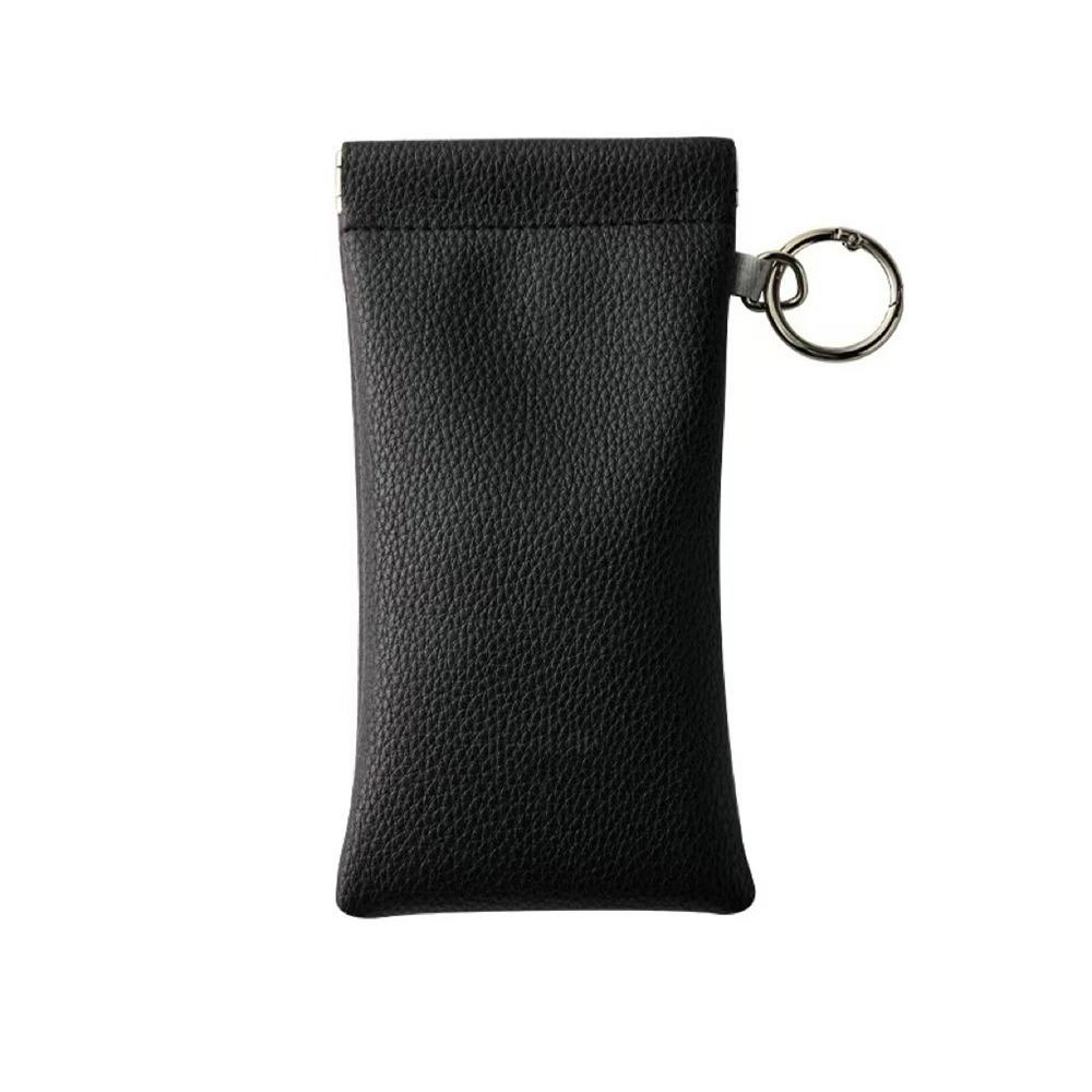 PU Leather Glasses Protective Case Dustproof Eyewear Pouch Portable Glasses Storage Bag Travel Use