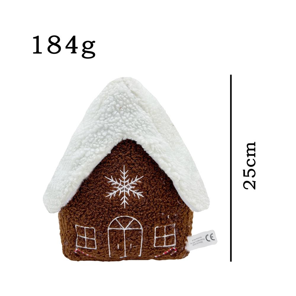 Christmas Tree Socks Ginger Bread Plush Toys Pillow Stuffed Chocolate Cabin House Decor Candy Cane Xmas Parsty Pillow Doll