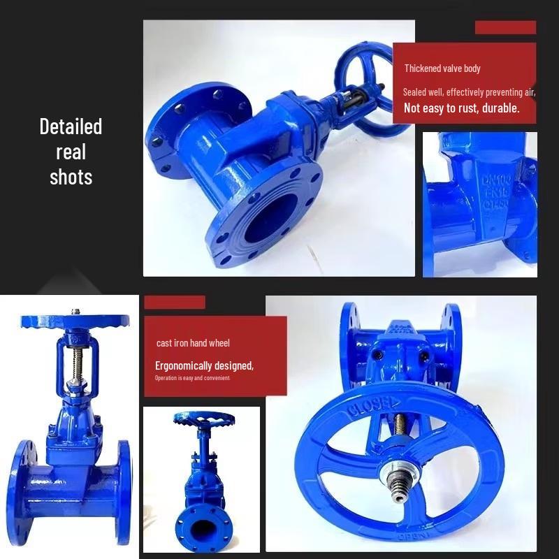 Jundingying DN50 Z45X-16Q Manual Flanged Gate Valve