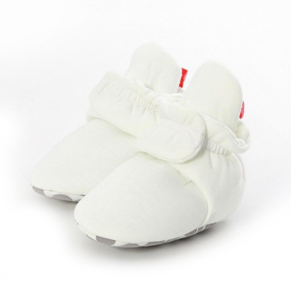 Infant Fluffy Snow Boots Winter Baby Boys Girls Shoes Soft Sole Star Print Fleece First Walker Toddler Plush Prewalker Newborn Boots 0-18M