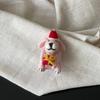 Mouse King Nepal Felt Keyring Mushroom Umbrella Fairy Tale Style Keychain  Car Key Pendant