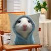 Милая animal хомяк наволочка для декора 30см 50см 55см квадратная домашняя наволочка
