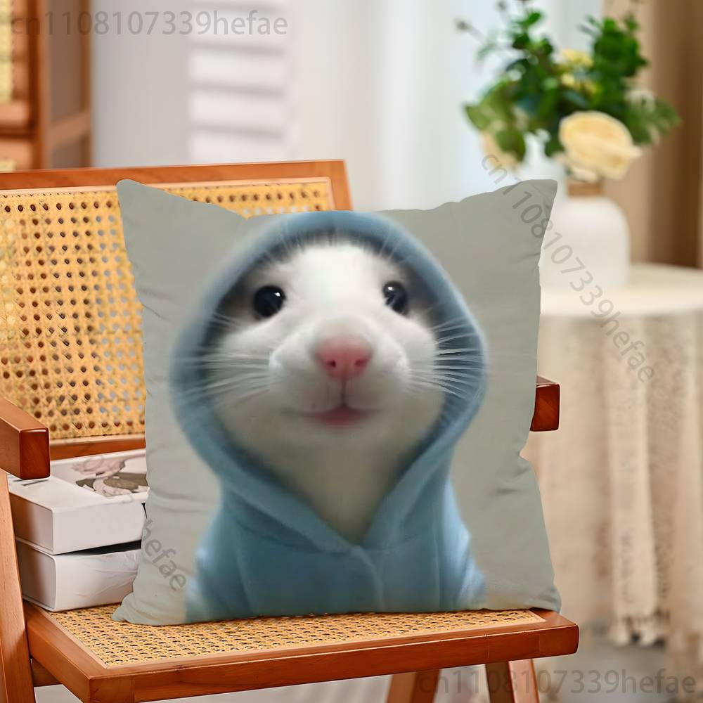 Милая animal хомяк наволочка для декора 30см 50см 55см квадратная домашняя наволочка
