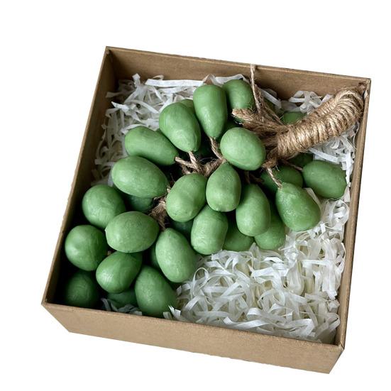 Мыло ручной работы «Виноградная гроздь» 250 г Ароматное мыло холодного приготовления для лица и тела Реалистичное увлажняющее мыло Подарок для всех типов кожи