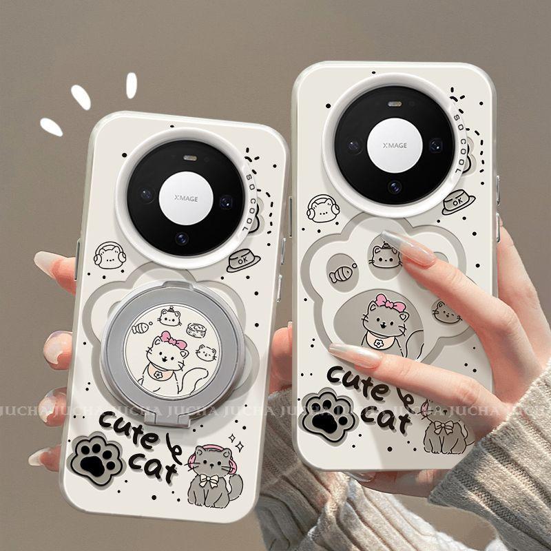 Applicable to Huawei matepromax mobile phone case artistic sense cute HUAWEImate couple cute cat paw