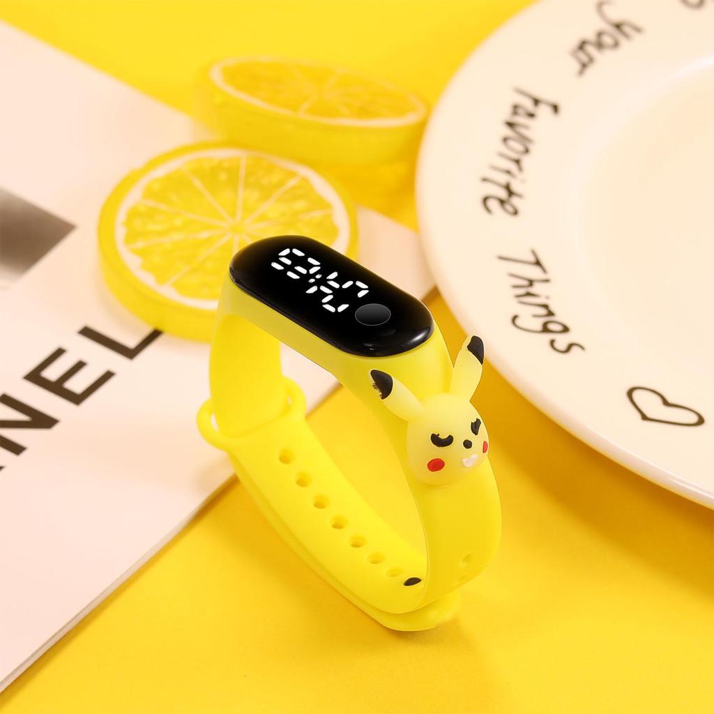 Superman LED Cartoon Doll Student Trend Waterproof Electronic Watch