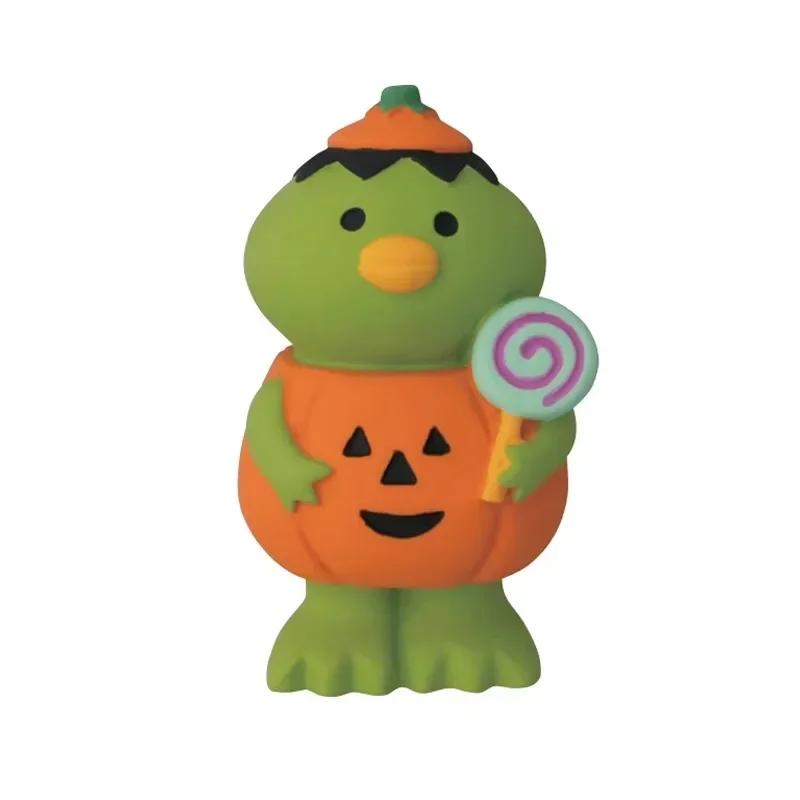 2025 Halloween Pumpkin Japanese Cat Miniature Scene Props Creative Children's Dolls Gift ZAKKA Resin Small Decoration Figurines