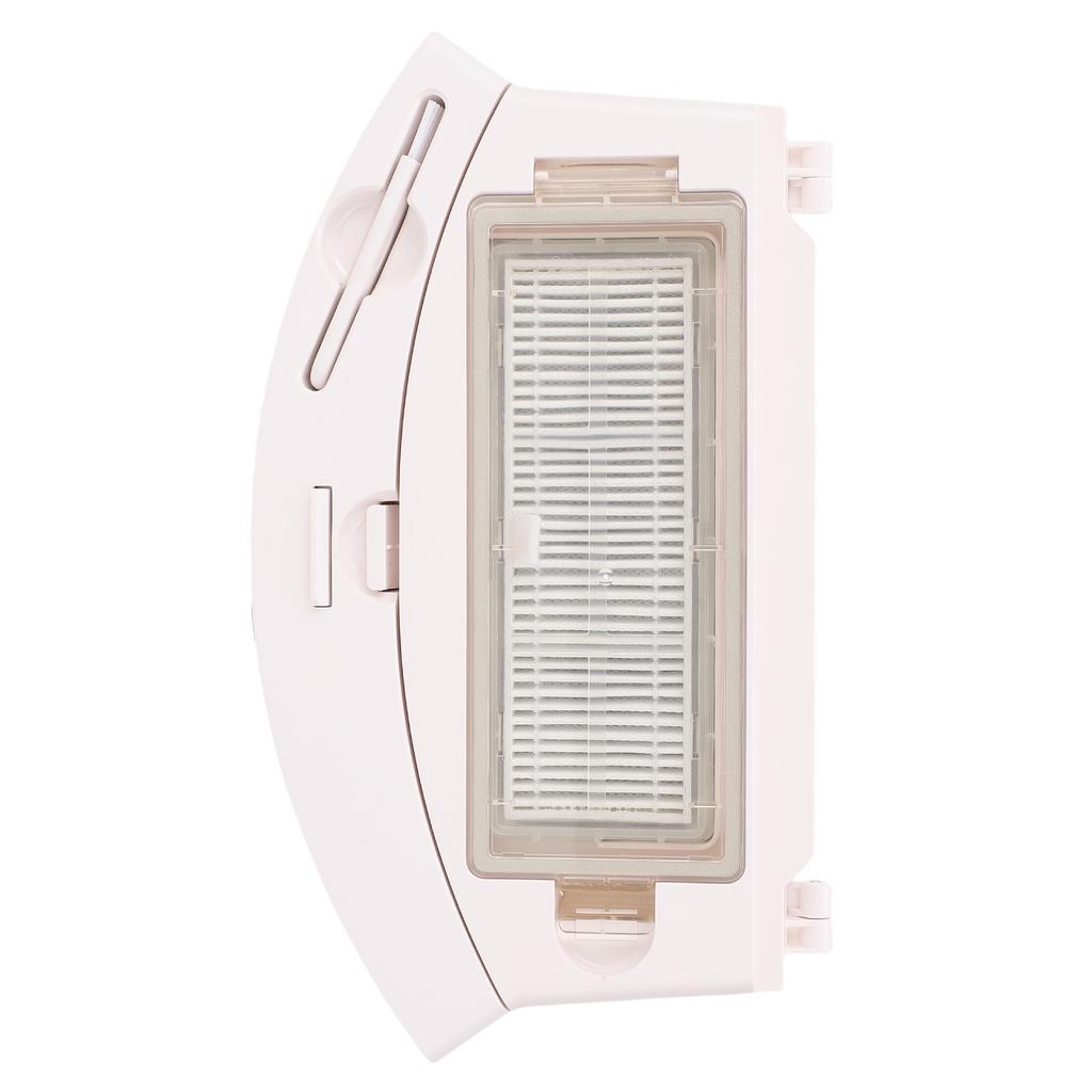 Floor Sweeper Dust Box with High Efficiency Filter Large Capacity Robot Cleaner Dust Collector for Honiture Q6 White
