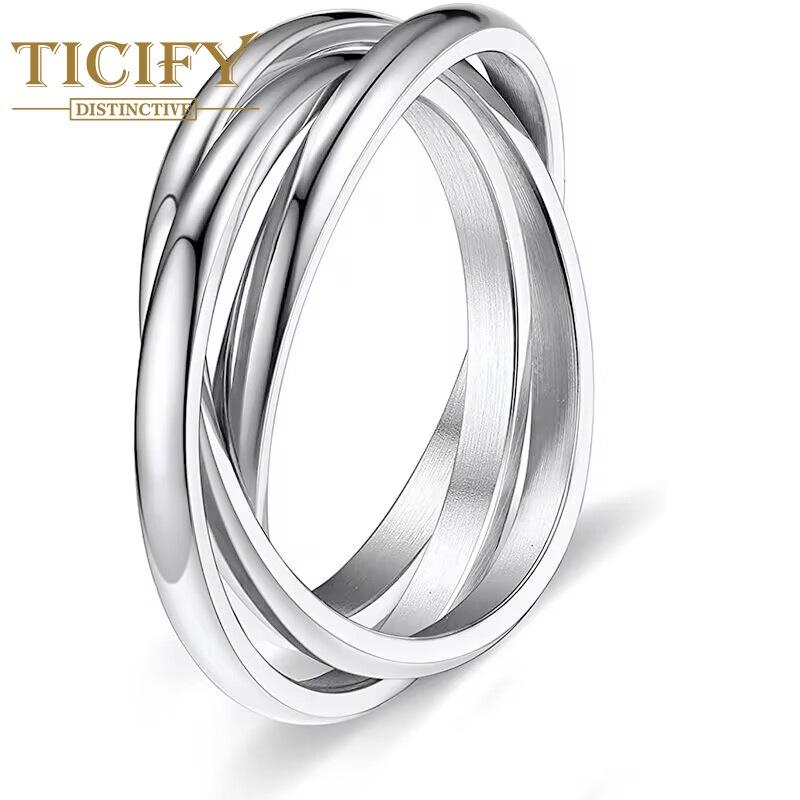 Титрациклиновая титановая сталь соединяет вращающееся вращение и противотревожные кольца.