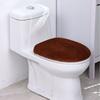 Warm Toilet Seat Cover Thickened WC Cover Easy Install Toilet Lid Cover  Bathroom Decorative