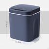 Небольшой мусорный бак для ванной комнаты с крышкой, пластиковый прямоугольный кухонный мусор