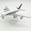 1/400 Scale A380 Singapore Airways 20cm Diecast Alloy Airplane With Base & Landing Gear Model For Collection Gift House Display