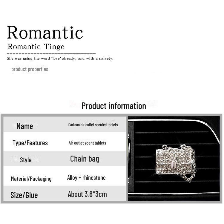 High Heel Car Air Vent Perfume Clip – Stylish Aromatherapy Decor