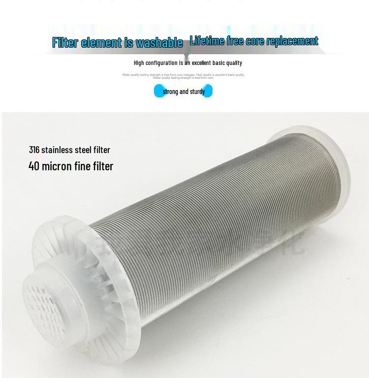 Премиальный полностью медный автоматический центральный предфильтр обратной промывки для всего дома