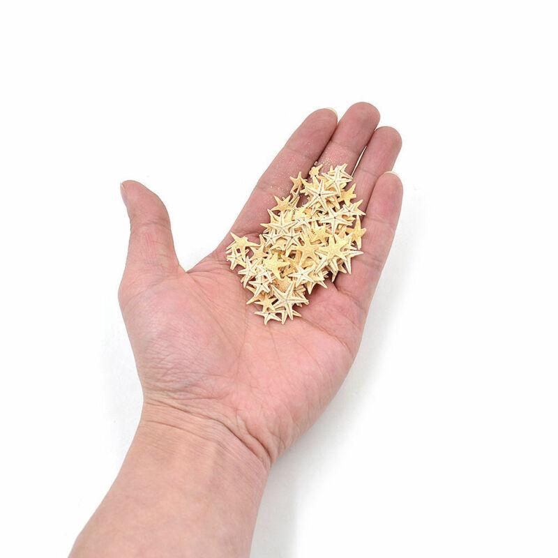 5/25/50 шт. плоские сушеные морские звезды, поделки своими руками, мини-морские ракушки, украшения, морской декор