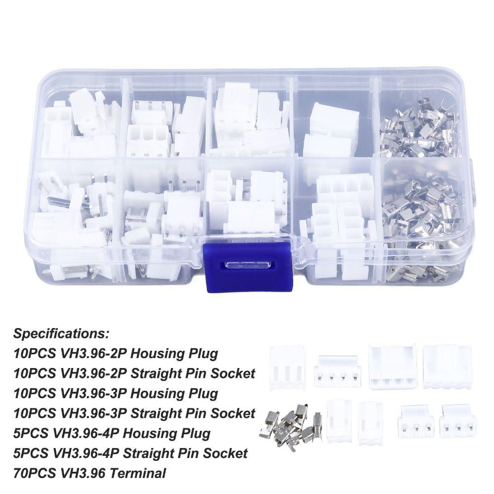 120PCS ABS Screw Terminal Block Connector Compatible Screw Terminal Block Kit  DIY Projects