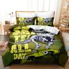 3D комплект постельного белья для скейтборда, роскошный пододеяльник с HD-печатью, 2/3, комната для мальчиков, DE135 * 200, домашний мягкий и легко чистящийся комплект домашней одежды на молнии