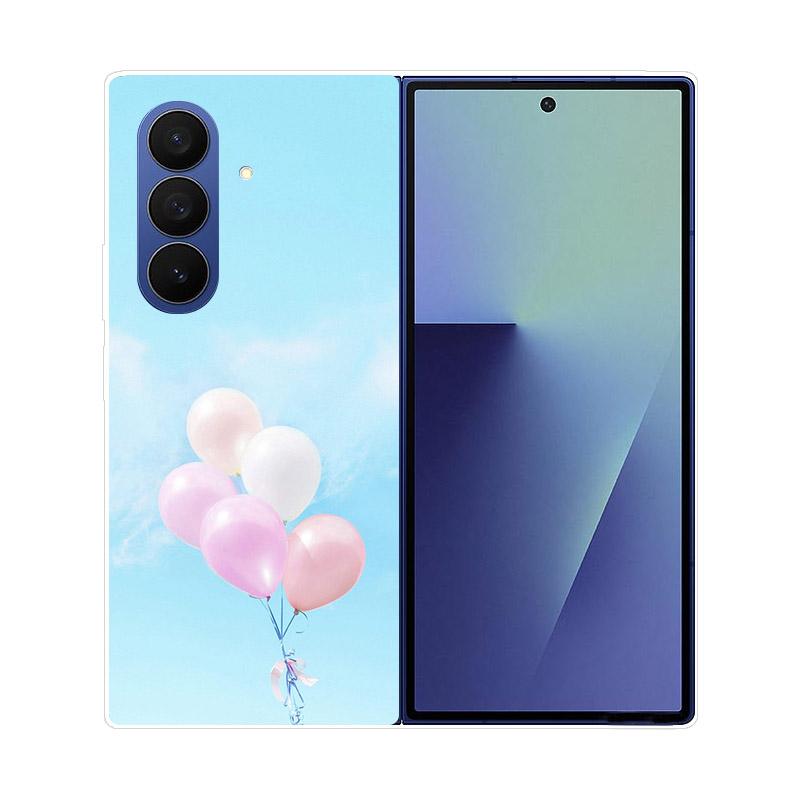 Роскошный прозрачный чехол для Samsung Galaxy Z Fold 7 5G, задняя крышка, прозрачный жесткий ПК, ударопрочный защитный корпус для Samsung Z Fold7