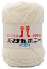 Hamanaka Bonnie Acrylic Extra Color Pack of 4057 Yarn, Thick, 401, White, 50g, Approx. 60m, 5,