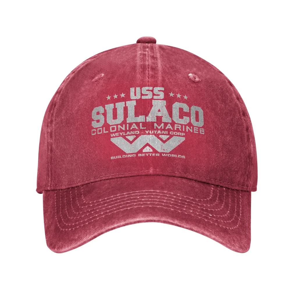 Jeans USCSS Nostromo Alien Sulaco Colonial Marines Aliens Casual Baseball Cap Summer Sunscreen UnisexTeens Funny Baseball Caps