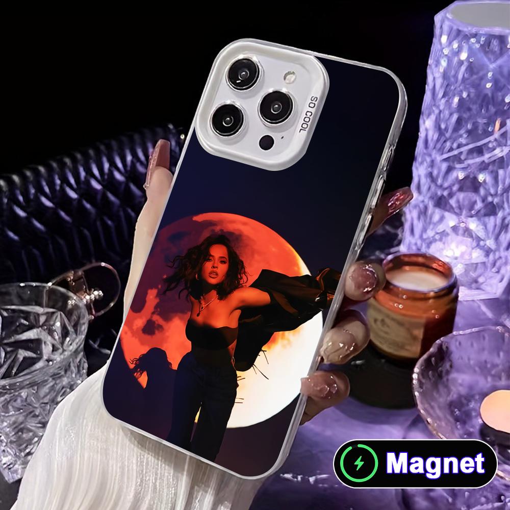 Fashion Becky G White Translucent MagSafe Mobile Phone Case for iPhone 17 16 15 14 13 12 11 X XR XS Air Pro Max Plus Cover