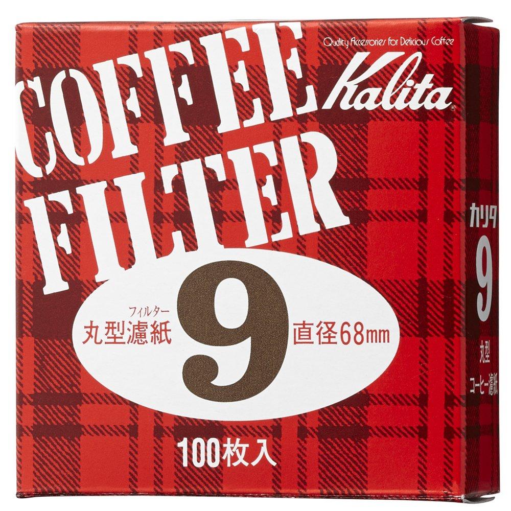 Бумажные фильтры Kalita для Мока Экспресс 100 68 мм идеально подходят для улицы и других особых #9, Круглые, листы, диаметр, Белый, #21009. Стильный,