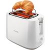 Toaster - PHILIPS - HD2581/00 - 2 Extra Wide Slots - 8 Browning Levels - 830 W - Pastry Warmer - White