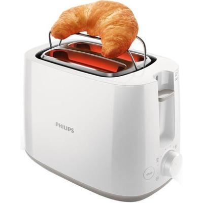 Тостер - PHILIPS - HD2581/00 - Коллекция тостеров Daily - 2 слота - 830 Вт - Белый