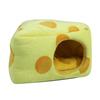Сырная форма Домашний хомяк Спящее теплое гнездо Зимние теплые кровати Пещера Зоотовары