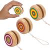 1~3 шт. Деревянный Йо-йо Мяч Детские Игрушки для Физических Упражнений Командное Мероприятие Сувениры Веревка Вращение Подходит для Новичков TMZ