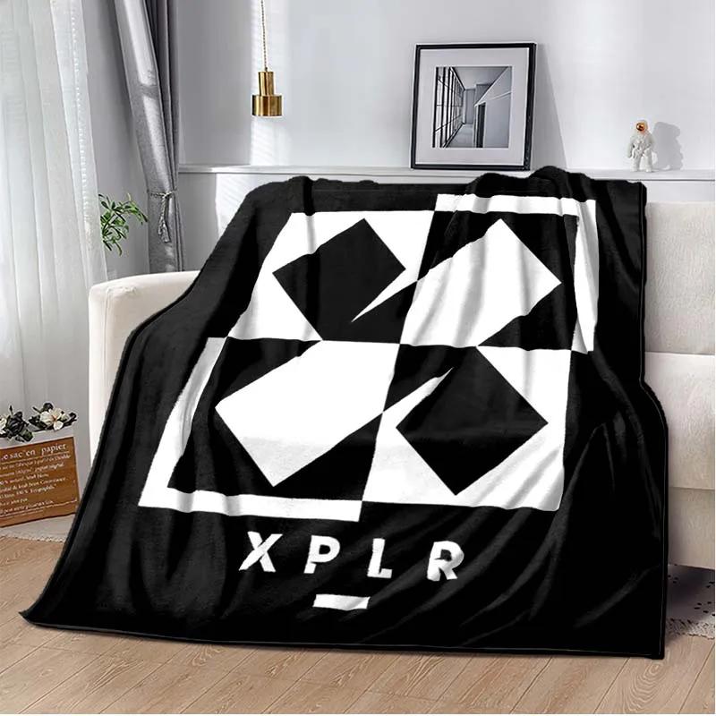 Плед Sam and Colby XPLR, Легкий теплый изолирующий плед для дивана, кровати, офиса, автомобиля, на колени, Decke