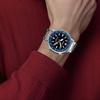 Casio Серия STANDARD, водонепроницаемость 100 метров, Кварцевые, Стальной браслет, , мужские часы, черный циферблат MTD-130D-1A2V