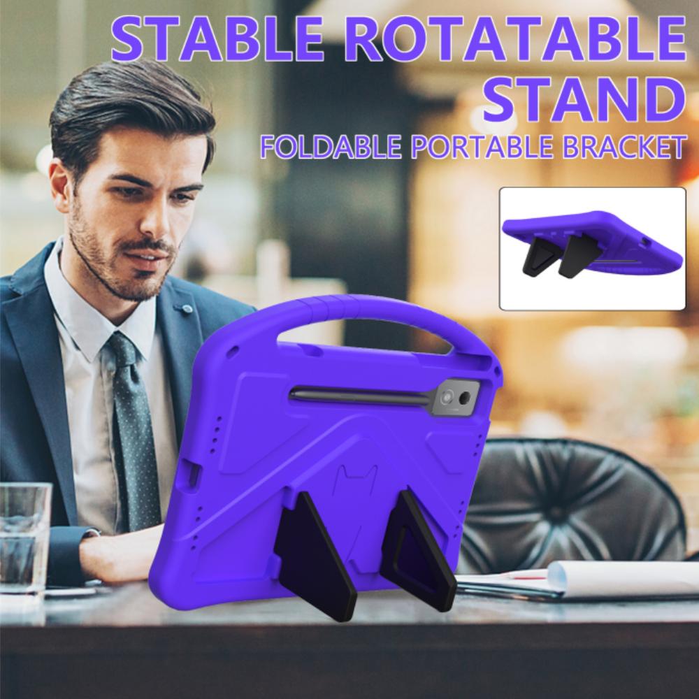 Kids Soft EVA Case for Motorola Moto pad 60 pro 12.7 inch 12.7" Funda Stand Shockproof Cover with Child Hand Holder