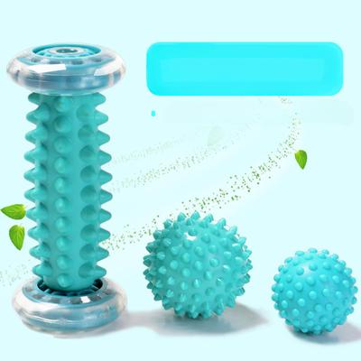 Массажный мяч для подошвы, фасциальный мяч, мышечная релаксация, фитнес, пирсинг, захват для рук, подошва, через мембранный шар