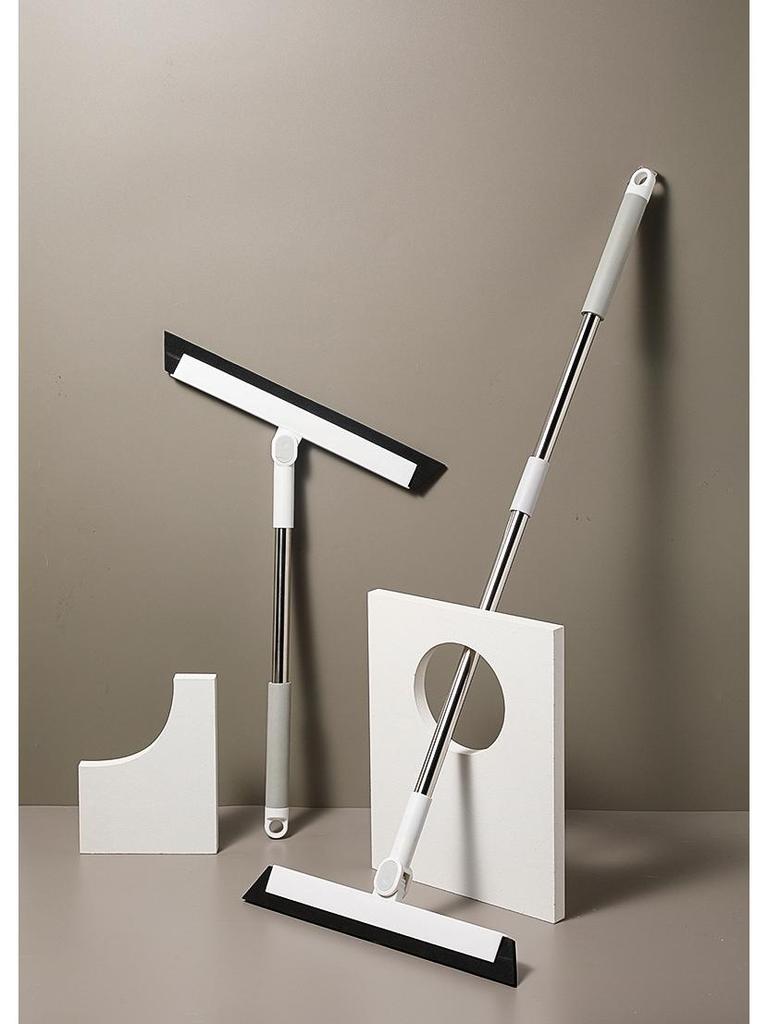 110AAC Длинная ручка съемная щетка-скребок для пола для уборки ванной комнаты и кухни